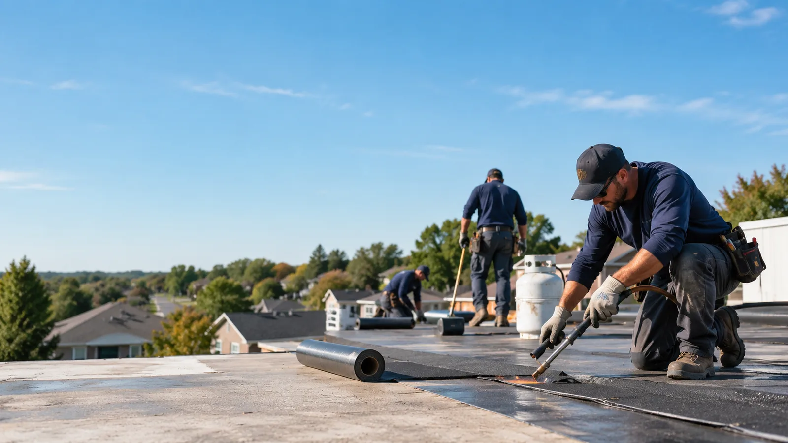 Flat Roof Leak Repair providers in La Motte, IA